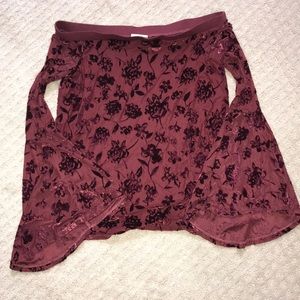 Off the shoulder top